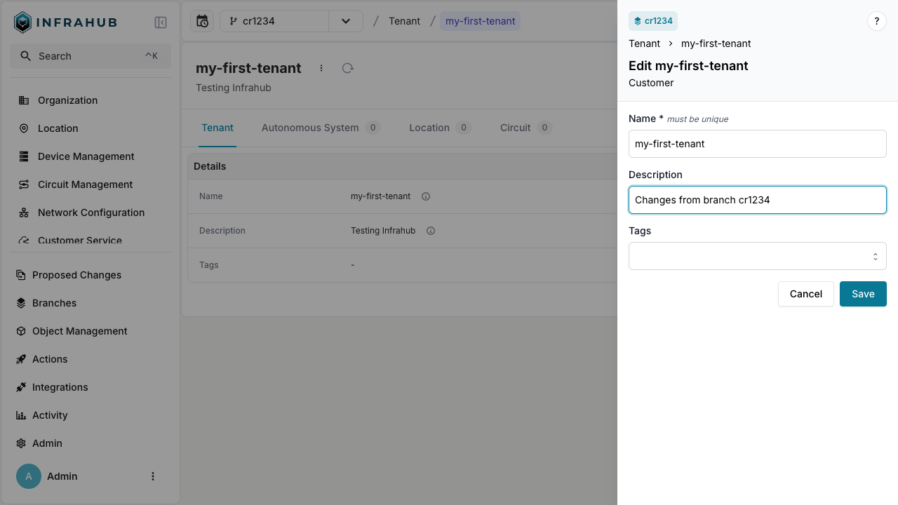 Select the edit button